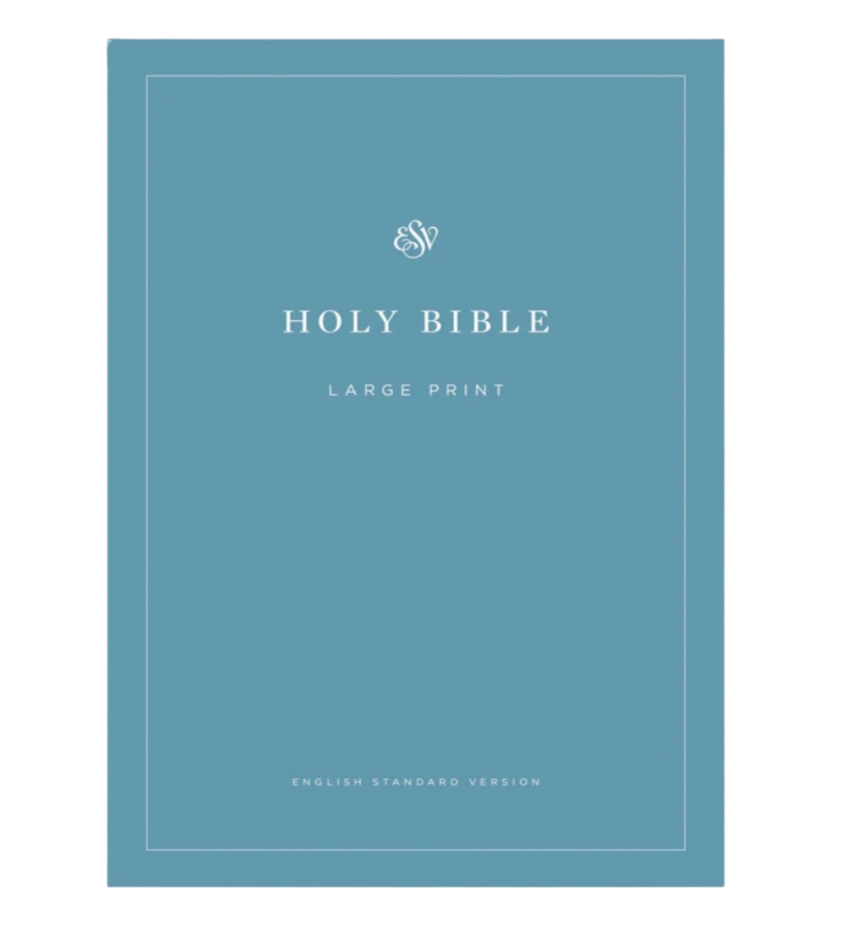 ESV Economy Bible Large Print Blue (Paperback)