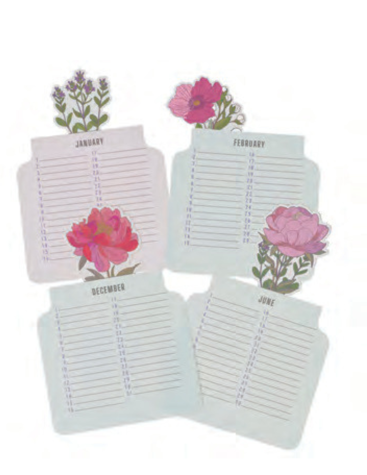 (Pre-order) Bloom in His Grace Flower Pot Special Days Calendar