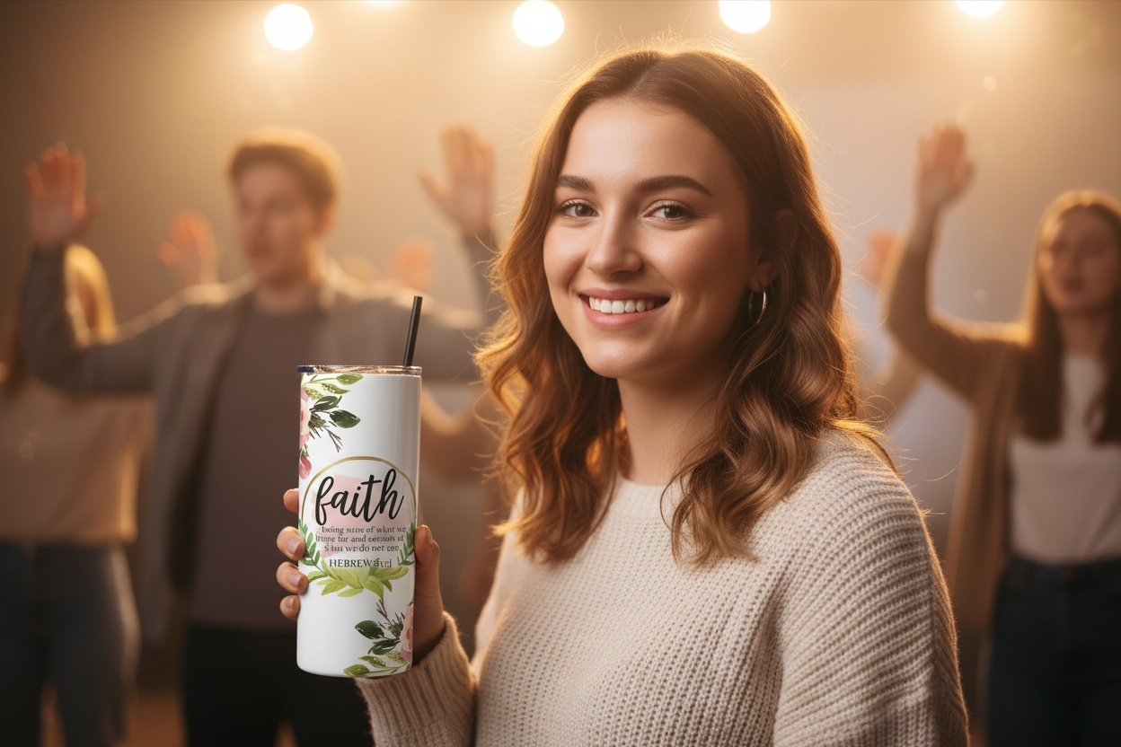 Faith - 20 Oz Insulated Tumbler