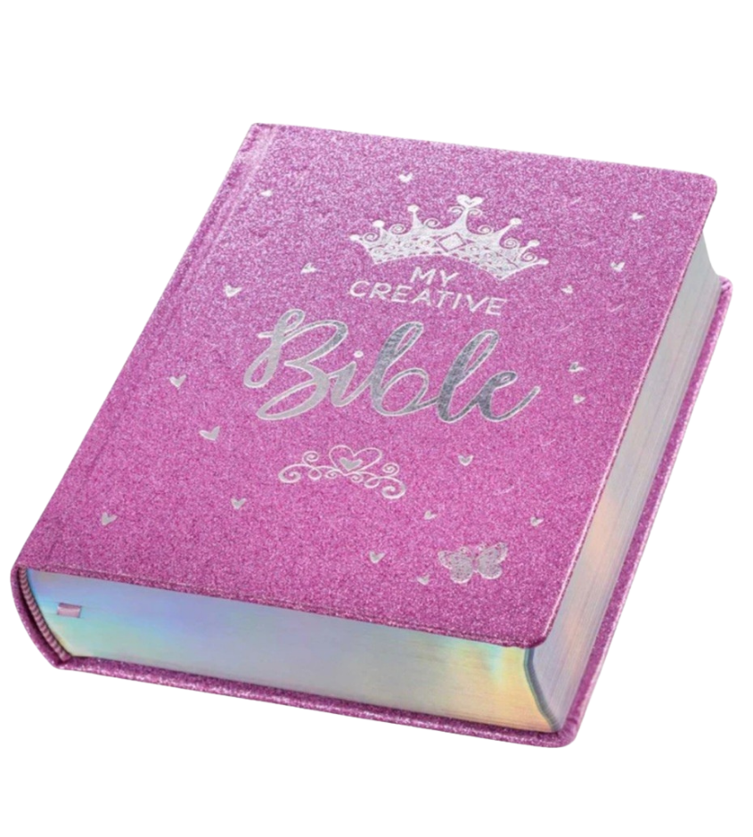 ESV Purple Glitter Hardcover My Creative Bible For Girls