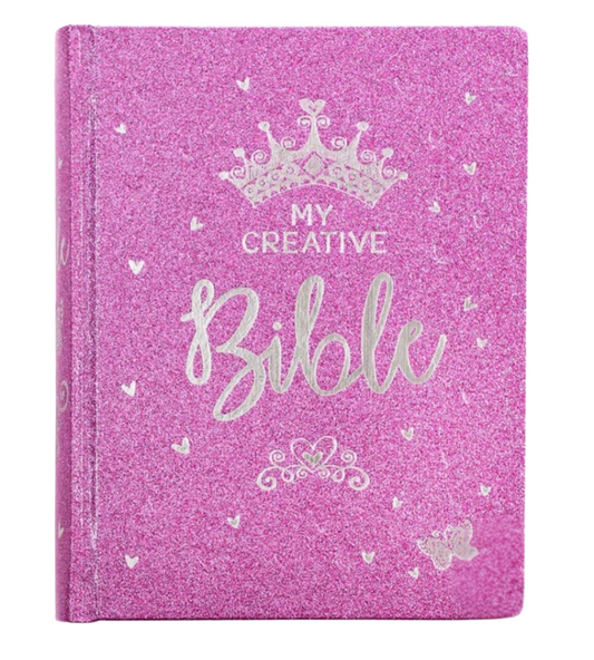 ESV Purple Glitter Hardcover My Creative Bible For Girls